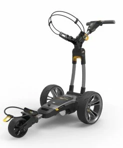 Powakaddy CT6 Gun Metal Lithium 2023 Electric Golf Trolley + Free Gift