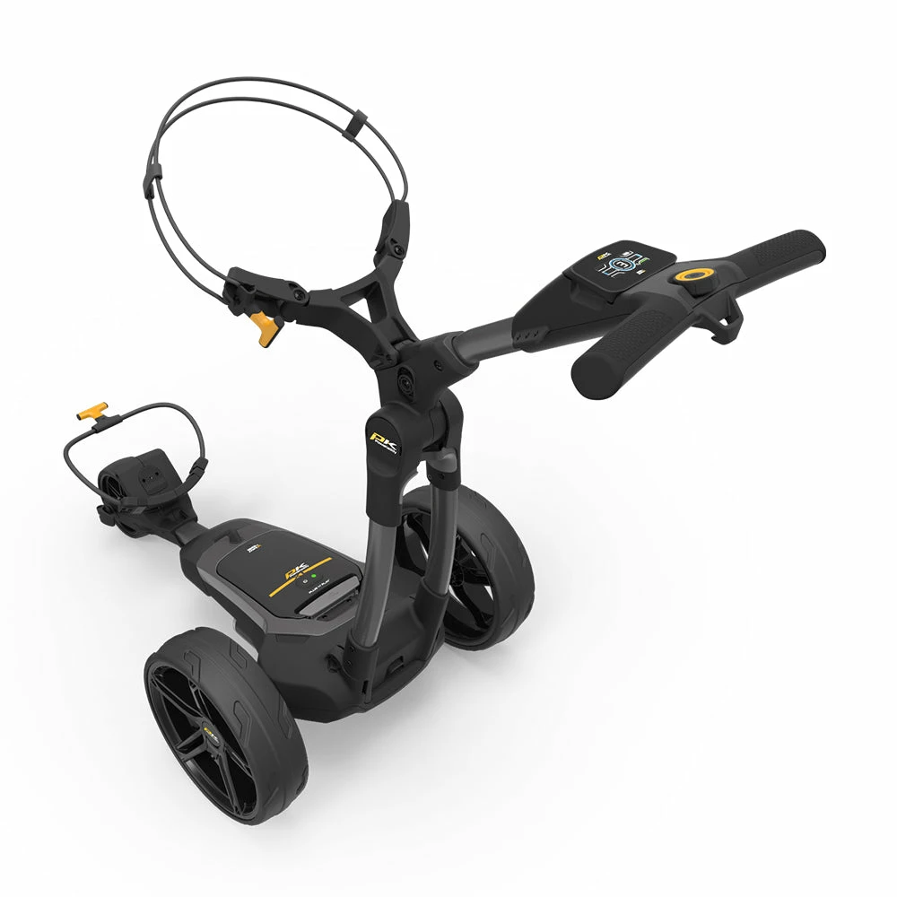 Powakaddy FX3 Gun Metal Lithium 2023 Electric Golf Trolley + Free Gift