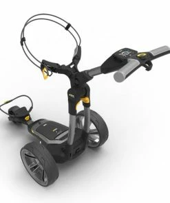 Powakaddy CT6 Gun Metal Lithium 2022 Electric Golf Trolley Free Gift