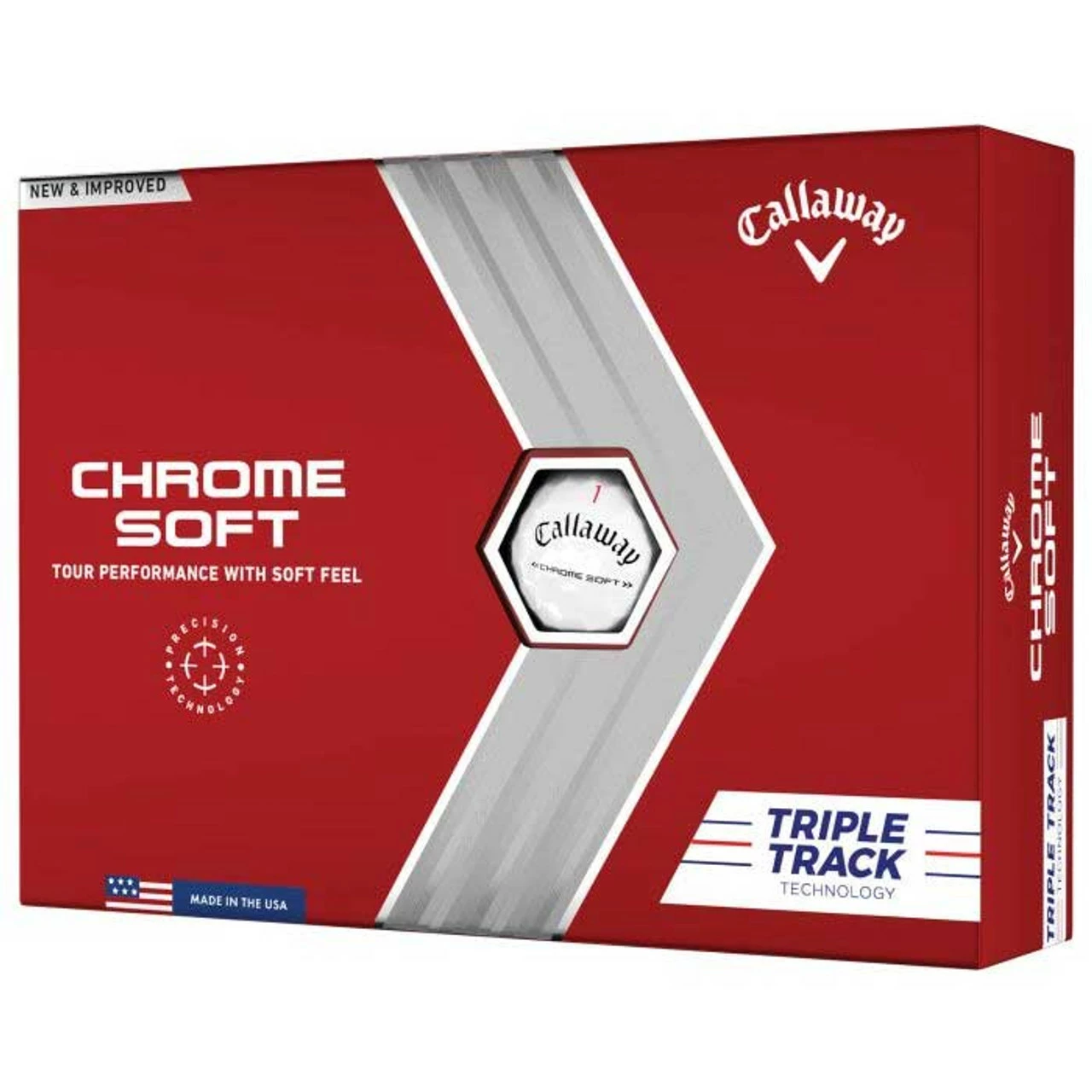 Callaway 2022 Chrome Soft Triple Track Golf Balls