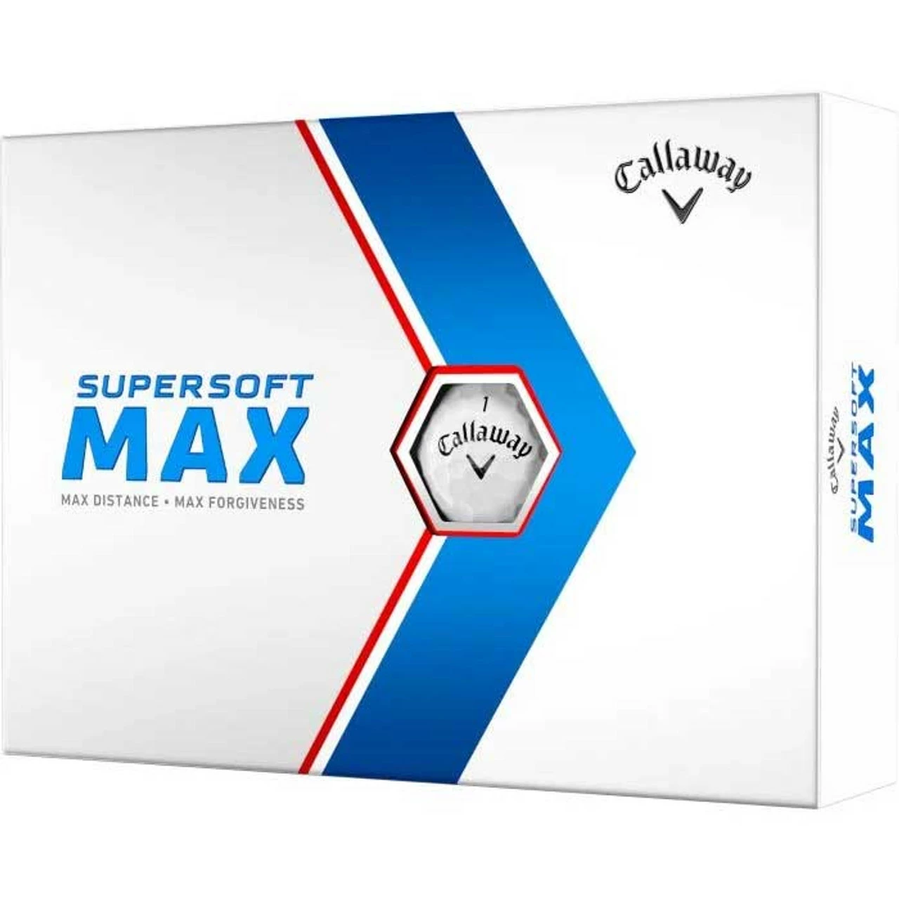 Callaway Supersoft MAX Golf Balls - White