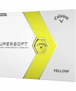 Callaway Supersoft Golf Balls - Yellow
