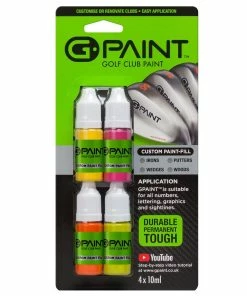 GPAINT Brights Collection 4-Pack Paint