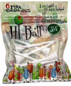 Golf Gifts & Gallery HI-BALL Tees - 6 Pack