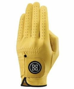 G/FORE Men's Collection Glove - Yellow