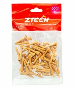 Ztech Natural Tees - 50 Pack