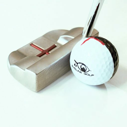 Eyeline Golf 3-Pack MyRoll Training Balls 2 Colour 50/50 - Image 2