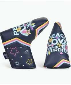 PRG ORIGINALS Peace Love & Birdies Blade Putter Cover