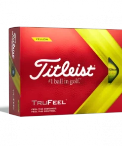 Titleist Trufeel Yellow Golf Balls (12 Balls) 2022