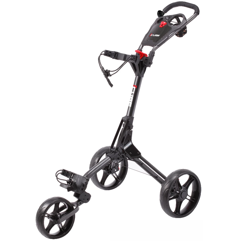 Skymax Cube 3 Wheeled Push Golf Trolley + Free Gifts - Image 2
