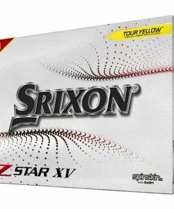 Srixon 2022 Z-Star XV Golf Balls - Yellow
