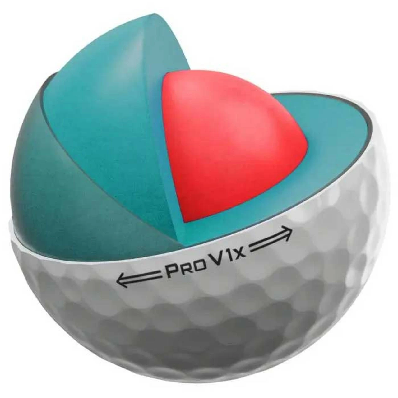 2021 Titleist Pro V1x Golf Balls 1-Dozen - Image 3