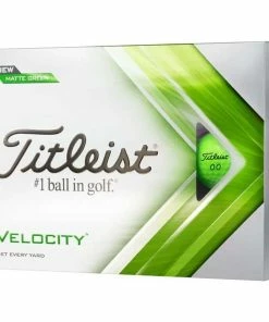 Titleist Velocity Golf Balls - Green