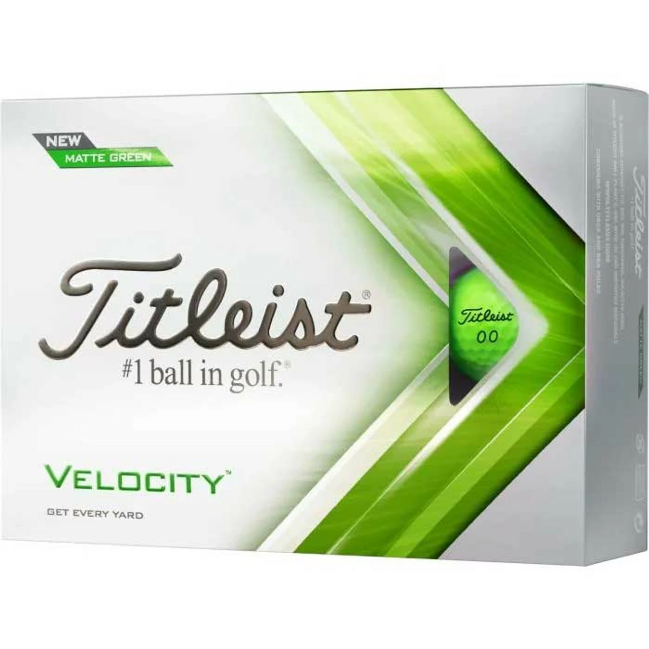 Titleist Velocity Golf Balls - Green